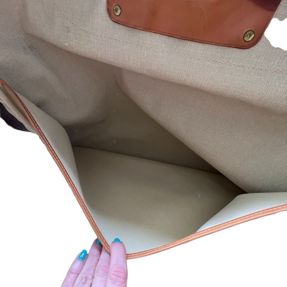 ✈️LOUIS VUITTON Luggage ✅ GUARANTEED Authentic✅Alize 2 Poches Bandouliere UNISEX - Picture 10 of 11